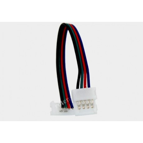Konektor 1x zprzewodem 10mm do taśm RGB