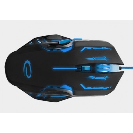 Mysz Esperanza dla graczy 6D Apache niebieska EGM403B