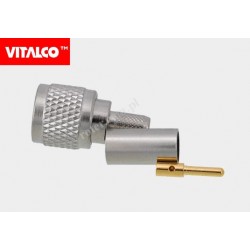 Wtyk UHF na kabel RG58 mini Vitalco EUM01