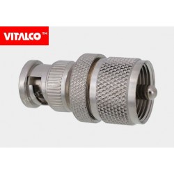 Adapter wtyk UHF / wtyk BNC Vitalco EU42