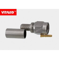 Wtyk RSMA na kabel RG58 zaciskany Vitalco ES185