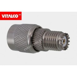 Adapter gniazdo mini UHF/wtyk TNC Vitalco EU61