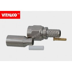 Wtyk RSMA na kabel RG174 zaciskany Vitalco ES18