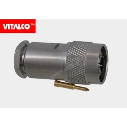 Wtyk N na kabel H155 skręcany Vitalco EN09