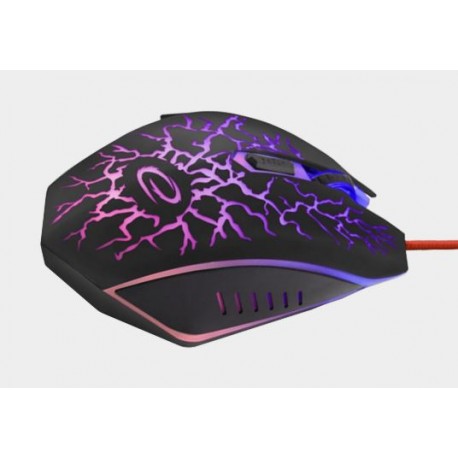 Mysz Esperanza dla graczy 6D Lighting czerwona MX211