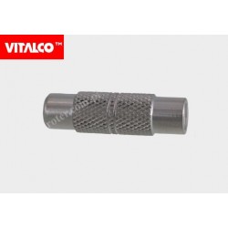 Łącznik RCA metal nikiel Vitalco RP46