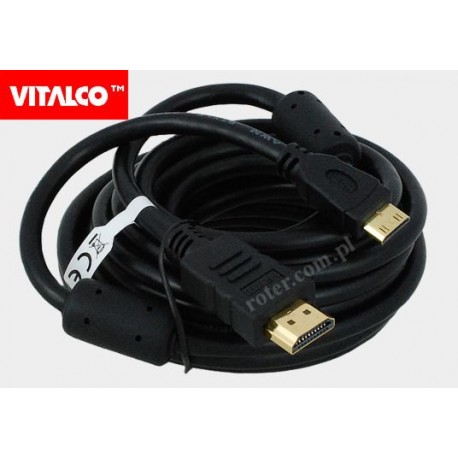 Przyłącze HDMI / mini HDMI Vitalco HDK72 5,0m