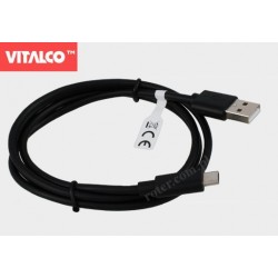 Przyłącze wtyk USB A/wtyk USB C 1,0m DSKU400 Vitalco