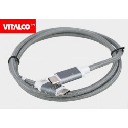 Przyłącze wtyk USB C/wtyk USB C 1,0m DSKU430 Vitalco