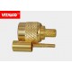 Wtyk RTNC na kabel H155 zaciskany złoty Vitalco ET13