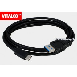 Przyłącze wtyk USB 3.0 A/wtyk USB C 1,8m DSKU410 Vitalco