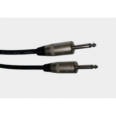Kabel głośnikowy 2x2,5mm (2 * jack 6,3 mono) 3m