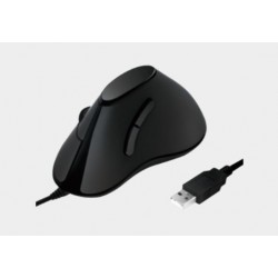 Mysz pionowa ergonomiczna czarna USB