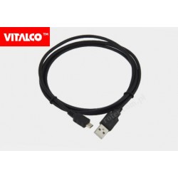Przyłącze USB-mikro USB 2,0m czarne DSF65 Vitalco