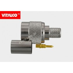 Wtyk TNC na kabel RG6 zaciskany Vitalco ET06