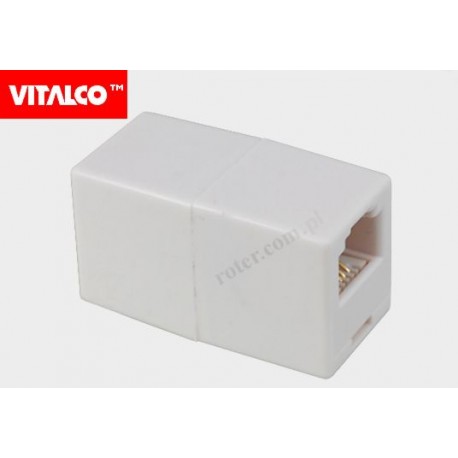Adapter 4C 2*gn.mod. biały TR35 Vitalco