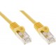 Patch cord FTP kat.5e CCA 0,5m żółty 5P45