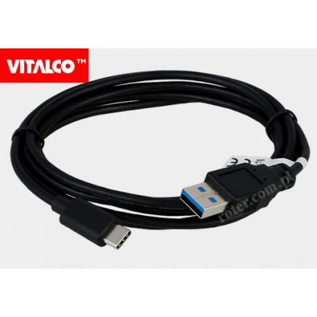 Przyłącze wtyk USB 3.0 A/wtyk USB C 0,5m DSKU410 Vitalco