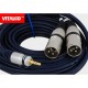Przyłącze 2x wtyk XLR/wtyk 3.5 stereo 7,5m MK32/B (mikser) Vitalco