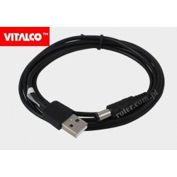 Przyłącze USB-wtyk DC 2,5 1,0m DSKU76 Vitalco