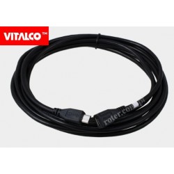 Przedłużacz mikro USB 3,0m DSF700 Vitalco