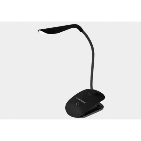 Lampka biurkowa LED Deneb czarna Esperanza