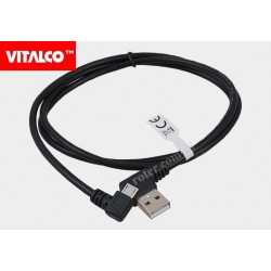 Przyłącze USB-mikro USB 1,5m kątowe DSF654 Vitalco