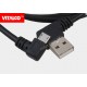 Przyłącze USB-mikro USB 1,5m kątowe DSF654 Vitalco