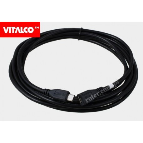 Przedłużacz mikro USB 1,8m DSF700 Vitalco