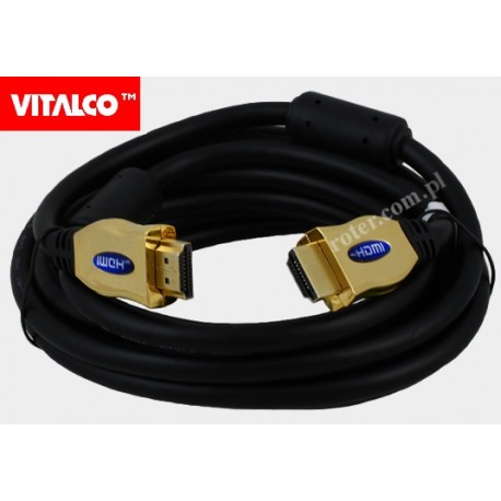 Przyłącze ultra HDMI ver. 2.1 2,5m 28awg HDK63 Vitalco