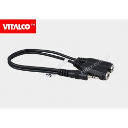 Adapter wt.2,5 st.-2*gn.3,5 st. przewód JR700 Vitalco