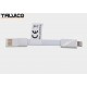 Adapter wtyk iPhone/wtyk USB A elastyczny Talvico