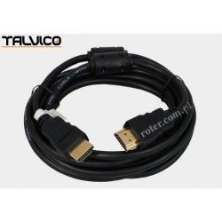 Przyłącze HDMI złote z filtrami CCS 3,0m HDK12 Talvico