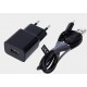 Zasilacz 5V/2,1A USB z kablem mikro USB Fast Charge Maxlife czarna MXTC-01
