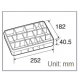Pudełko na elementy 203-132H Proskit (252x182x40.5mm)