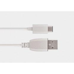 Przyłącze wtyk USB A/wtyk USB C 1m 3A biały