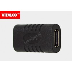 Adapter gniazdo USB C/gniazdo USB C Vitalco