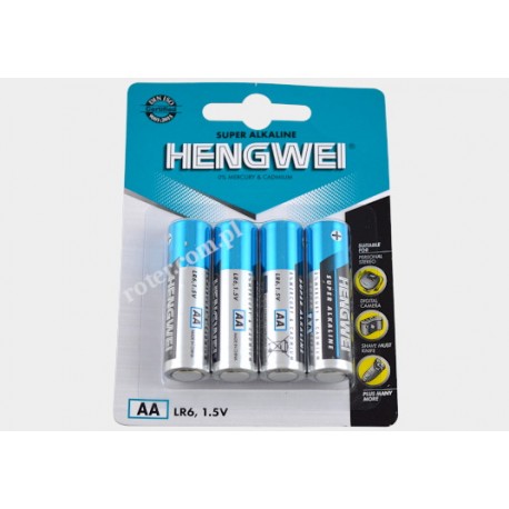 Bateria 1,5V LR 6 alkaliczna Hengwei