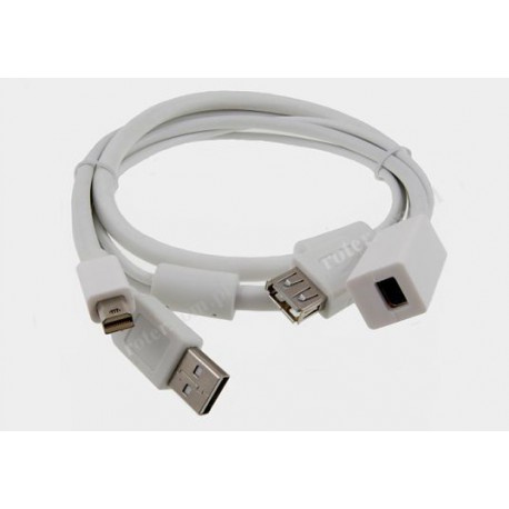 Przyłącze przedłużacz mini DisplayPort + USB 1,0m