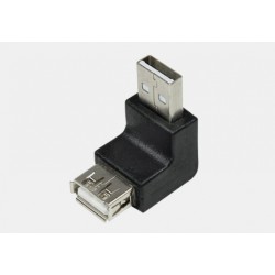 Adapter USB (wt. A/gn. A) kątowy
