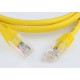 Patch cord UTP CCA 2,5m żółty