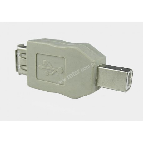 Adapter gniazdo USB A / wtyk USB B