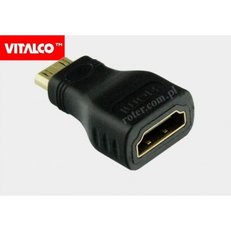 Adapter wt. MINI HDMI/gn. HDMI Vitalco HDA17