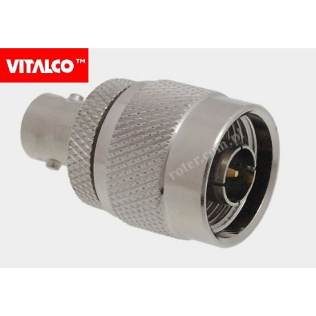 Adapter wtyk N / gniazdo BNC EN30 Vitalco