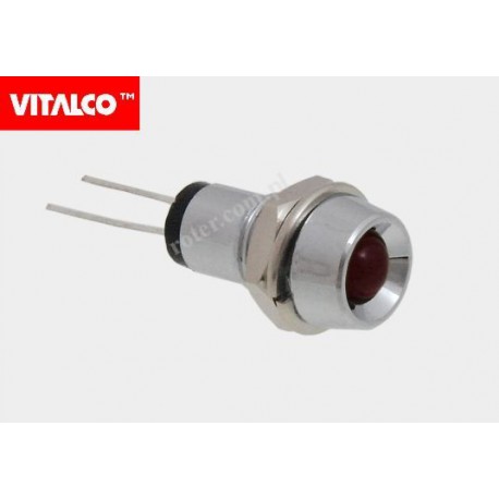 Kontrolka LED L-917 LK35 czerwona Vitalco