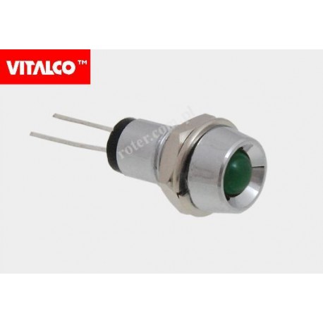 Kontrolka LED L-917 LK35 zielona Vitalco