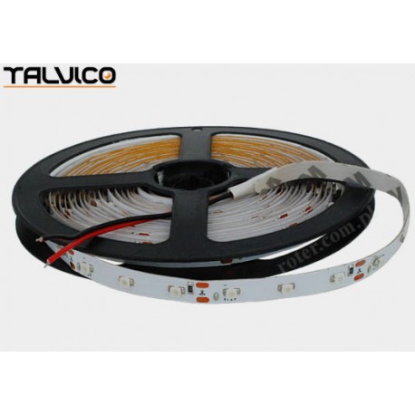 Taśma 300 LED Talvico czerwona 5m, SMD3528, DC 12V, 4.8W/m TC-R60-5008/IP20