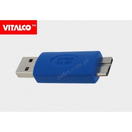 Adapter mikro USB/wtyk USB v3.0