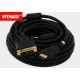 Przyłącze HDMI / DVI złote, Vitalco 10m